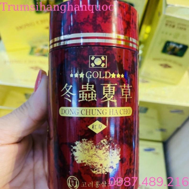 Đông Trùng Hạ Thảo 2 Kim Sam hộp 2 lọ x 100gr [ Hàng Mới Về ]