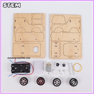 [STEM] Đồ chơi cho bé lắp ráp Tàu hỏa gỗ