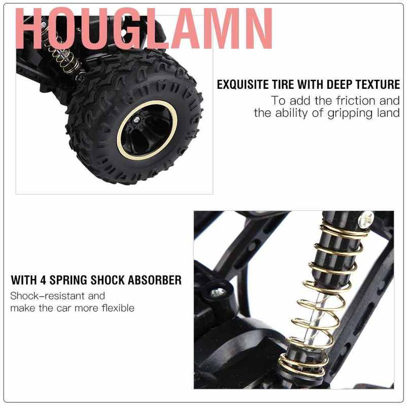 ROCK CRAWLER RC Xe Địa Hình Điều Khiển Từ Xa Houglamor 1: 16 2.4g 4wd