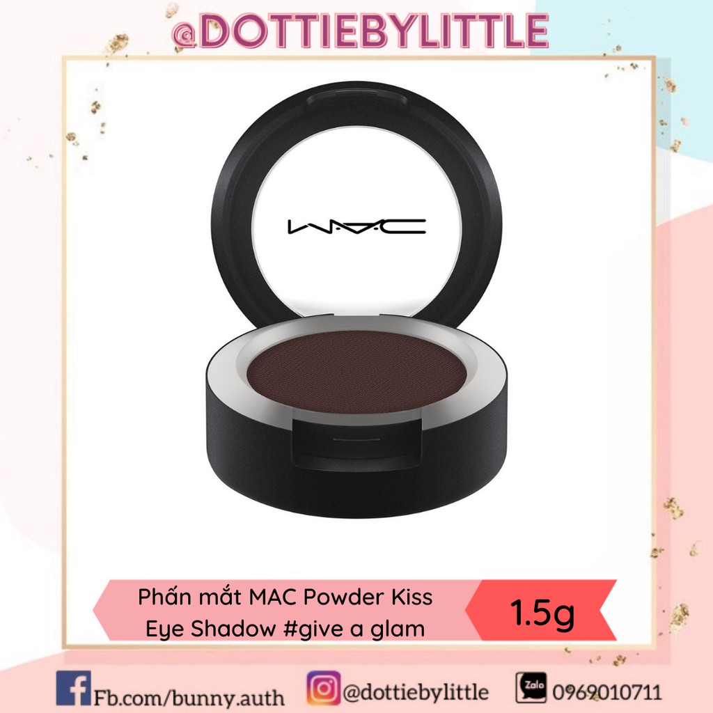 [BILL US] Phấn mắt MAC Powder Kiss Soft Matte Eye Shadow