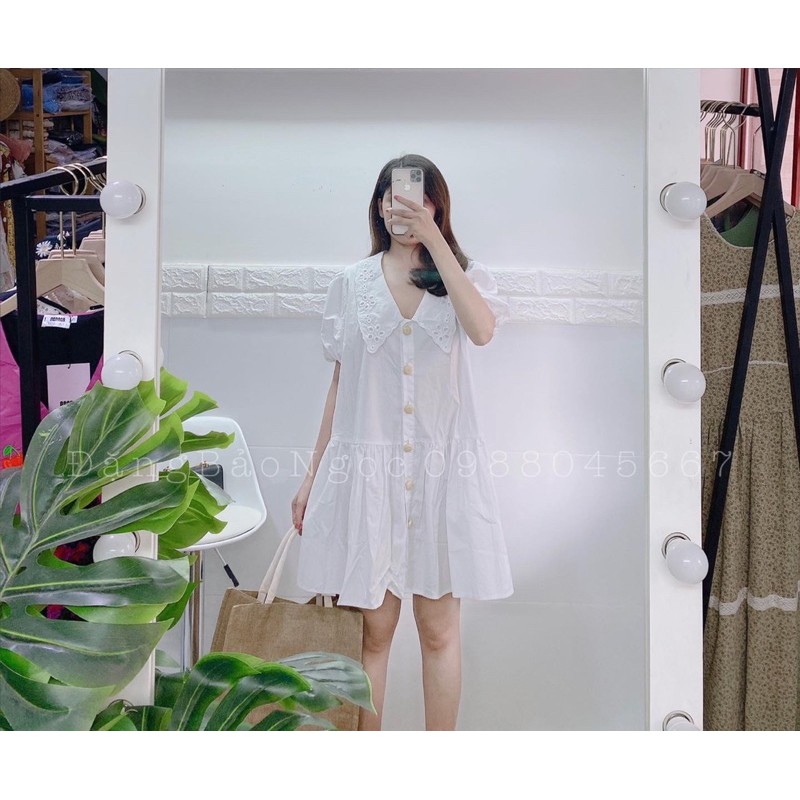 Váy trắng ( ảnh thật ) | BigBuy360 - bigbuy360.vn