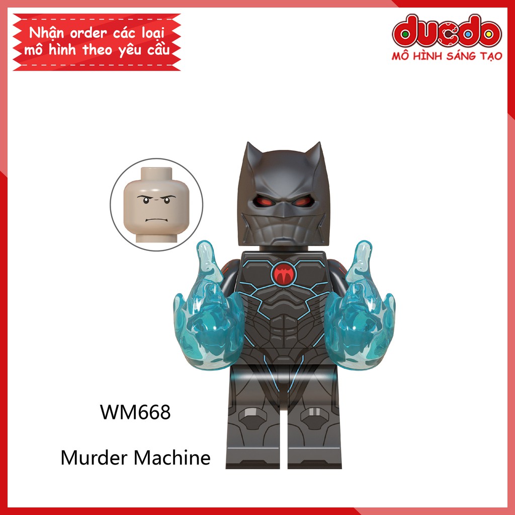 Minifigures các nhân vật Dark Knights Batman tuyệt đẹp - Đồ chơi Lắp ghép Xếp hình Mô hình Mini WM6057