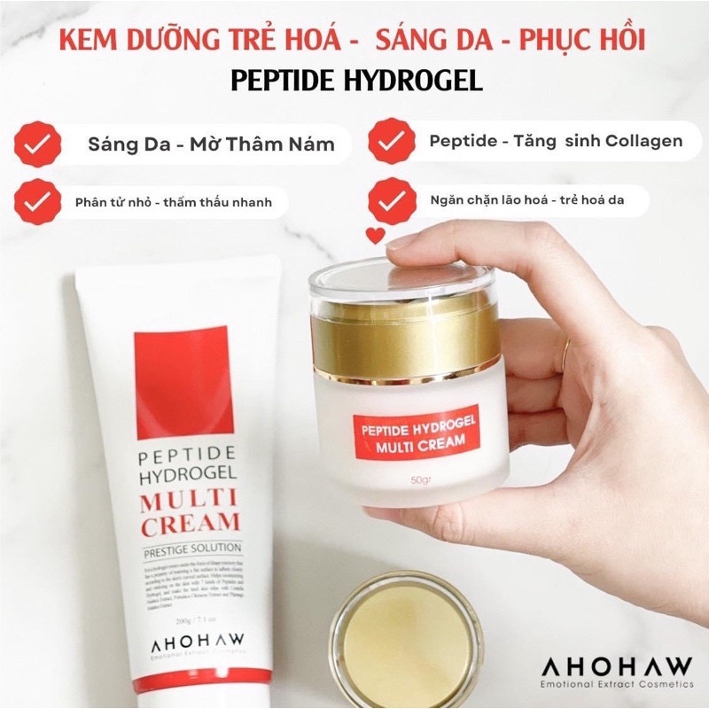 Kem Dưỡng AHOHAW - Cấp Nước Phục Hồi Làm Trắng Da