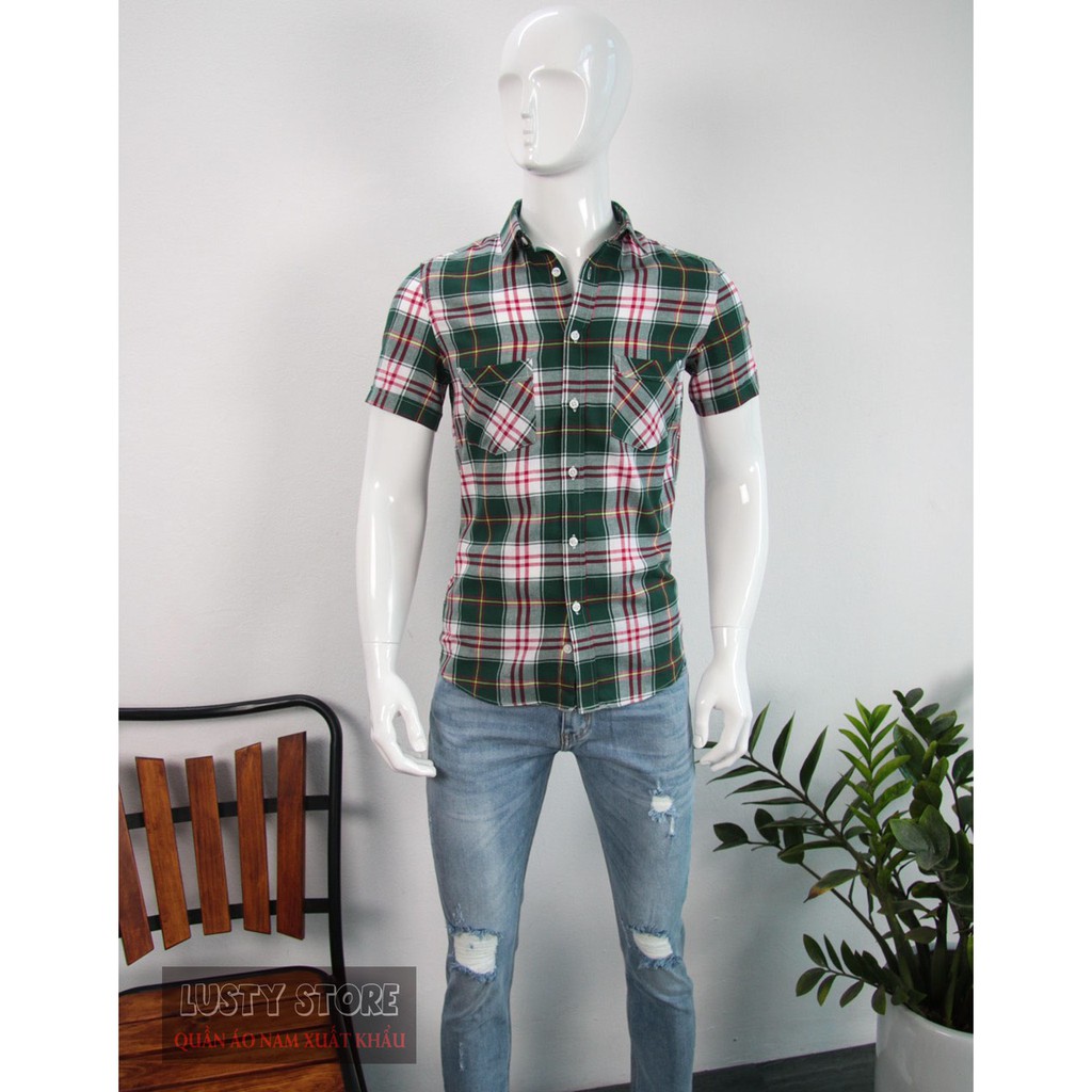 #ÁO #SƠ #MI #NAM #NGẮN #TAY_HÀNG_VNXK_XỊN (SALE  SỐC) | BigBuy360 - bigbuy360.vn
