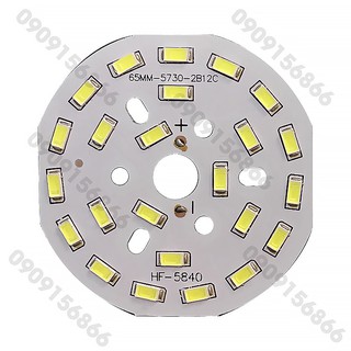 Vỉ led tròn 12w ( chạy qua chấn lưu)