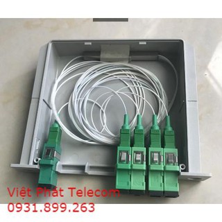 Bộ chia quang plc 1/4 sc/apc dạng box