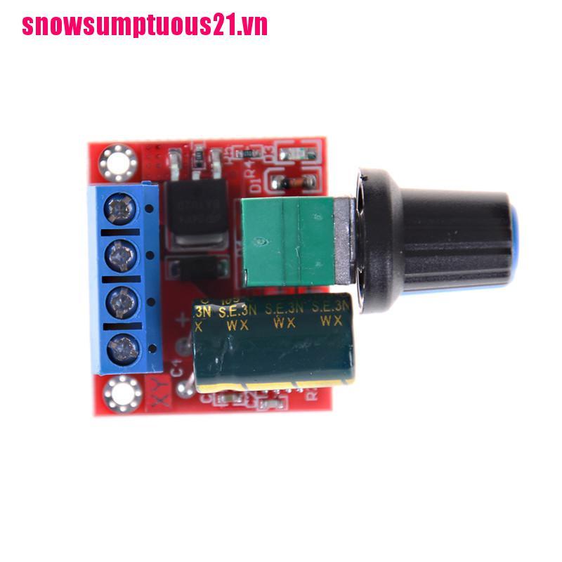 Bộ điều khiển tốc độ động cơ DC PWM 5A 4.5V-35V

