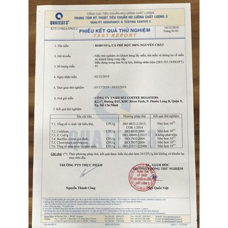 Cà Phê Robusta 500g (Dạng Hạt Hoặc Bột)