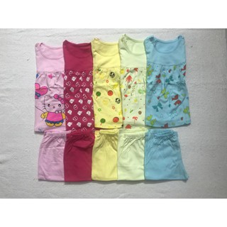 Set 5 bộ tay dài bé gái