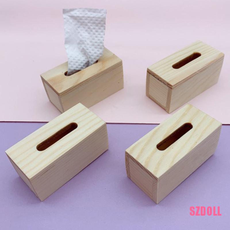 1 Tủ Gỗ Mini Trang Trí Nhà Búp Bê SZDOLL6