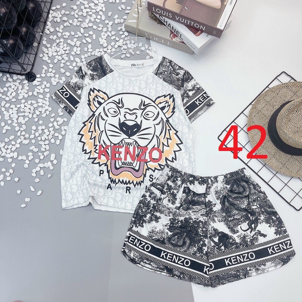Bộ Ngủ Thun Lạnh 3D co dãn 4 chiều. Cao Cấp Họa Tiết Hoạt Hình Dễ Thương.