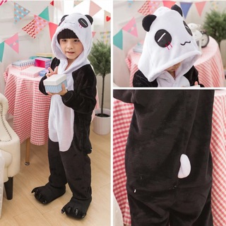 Bộ ngủ thú bông hình panda có sẵn