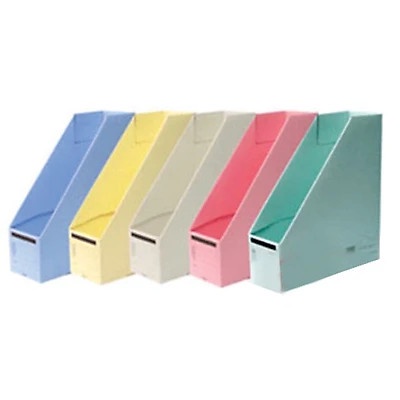 Bìa hộp hồ sơ giấy xéo Plus A4-S (màu ngẫu nhiên)