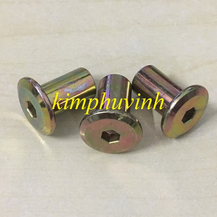 50 con M6x15mm - TÁN DÙ - ĐAI ỐC DÙ - ECU DÙ