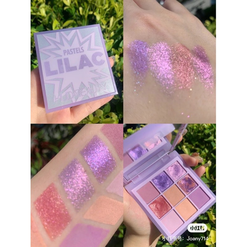 Bảng phấn mắt Huda Pastel Lilac SALE 50% !!