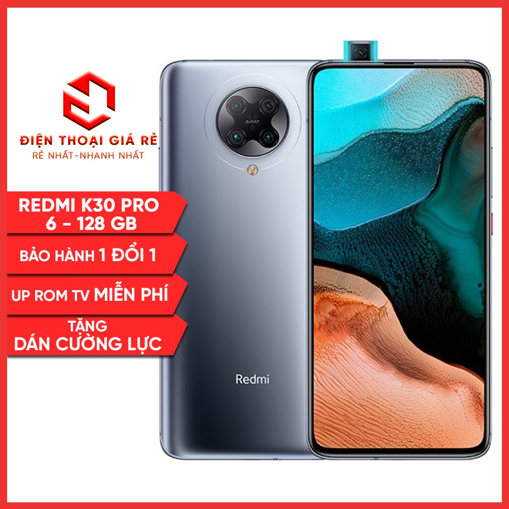 Điện thoại XIAOMI K30 PRO (6-128GB, 8-128GB) - [Giá rẻ, BH 3 THÁNG 1 ĐỔI 1 Nguyên SEAL- Tặng dán cường lực]