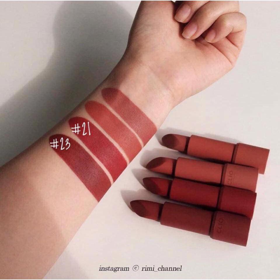 Son thỏi lì Clio Rouge Heel Velvet ( Hàng có Bill hãng) | BigBuy360 - bigbuy360.vn