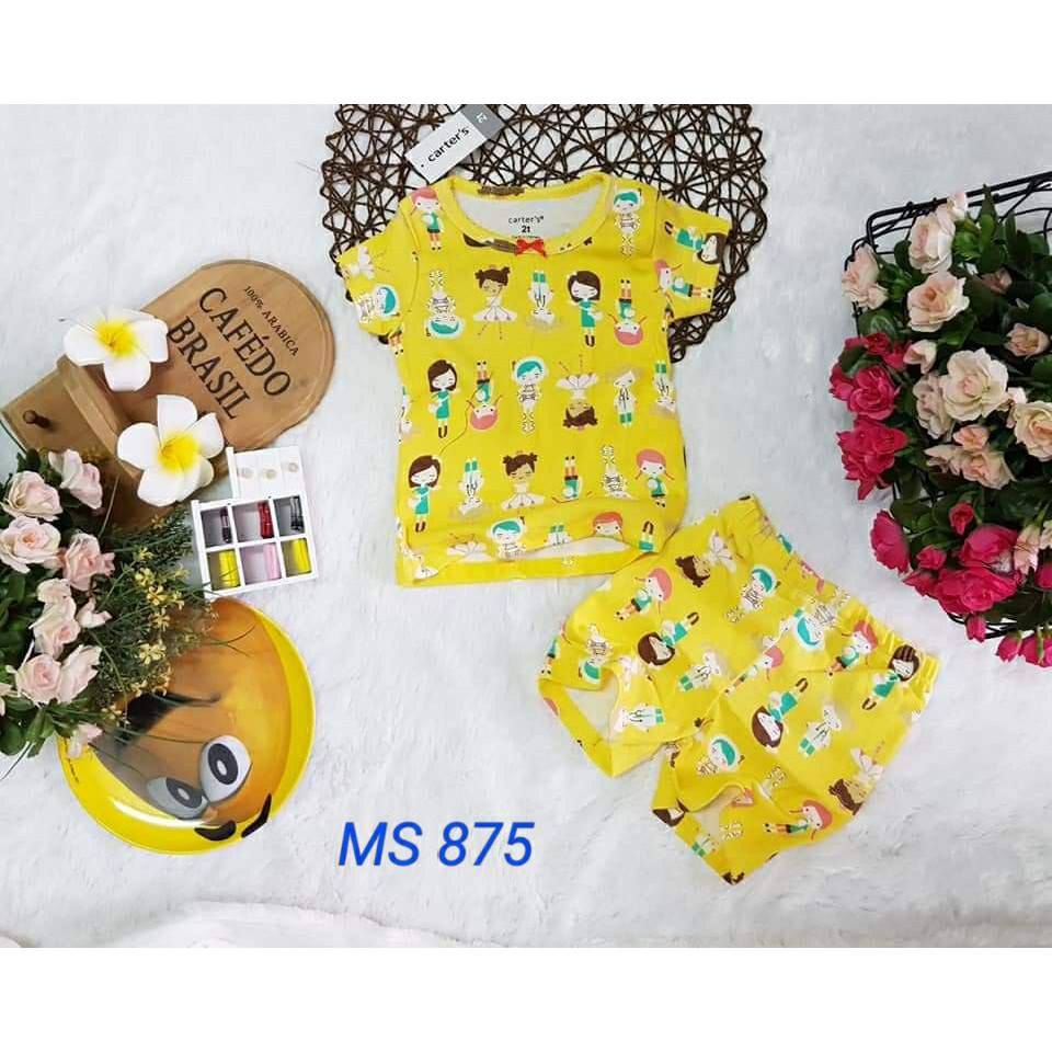 Set 4 bộ đồ Carter's cho bé gái