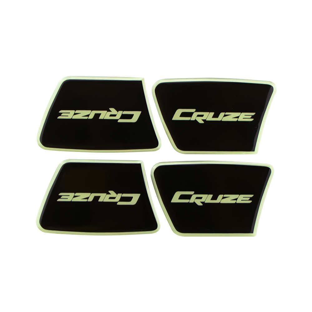 Bộ 4 Viền Dán Cửa Bên Trong Xe Hơi Bằng Thép Không Gỉ Cho Chevrolet Chevy Cruze Sedan Hatchback 2009-2014