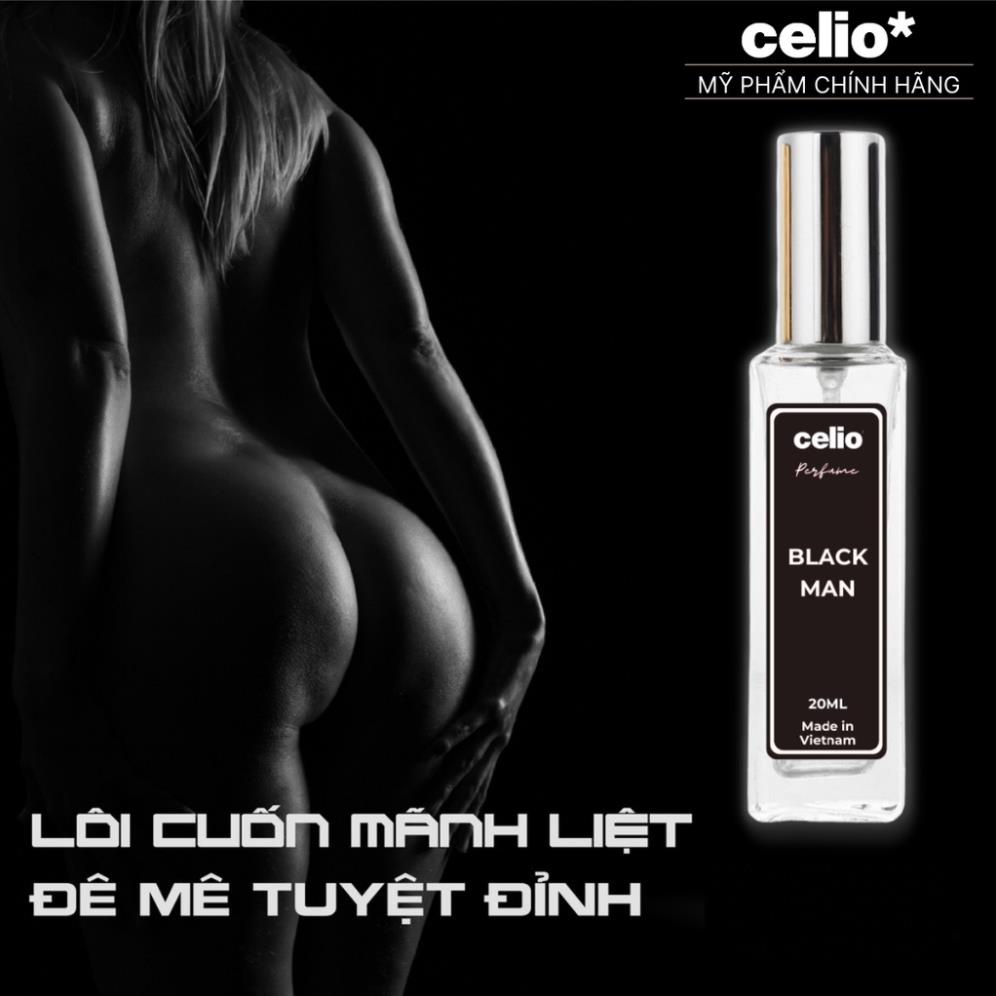 Nước Hoa Xịt Thơm Vùng Kín Nam CELIO Chai 20ml Xịt Khử Mùi Cho Nam Thơm Lâu Kích Thích Lôi Cuốn Mãnh Liệt(Có che tên)