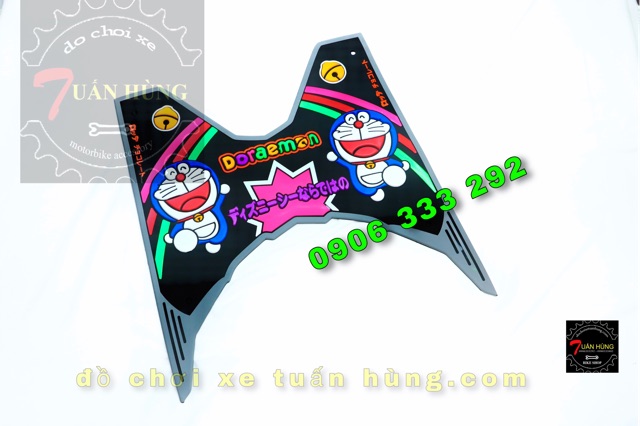 Lót Chân Vario 150, Vario 125  Hoạt Hình - Thảm Doraemon - Thảm Mickey