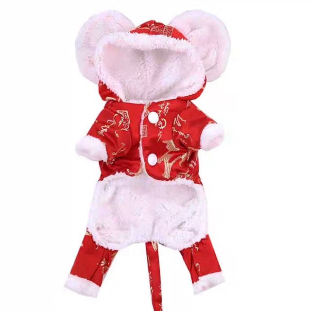 Áo Tết Chuột Thần Tài Cao Cấp 2019