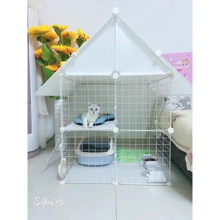 [ SỈ SLL ] Tấm lưới lắp kệ, tủ, chuồng chó chuồng mèo - Tặng kèm chốt gắn