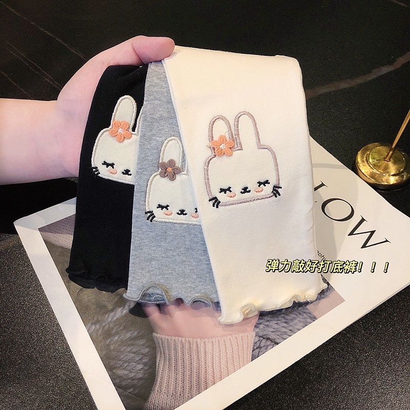 Quần Legging Cotton Mỏng Thoáng Khí Dễ Thương Thời Trang Xuân Thu Cho Bé Gái