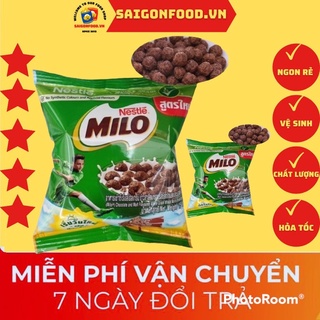Snack milo nestlé thái lan - lốc bánh milo ăn sáng 12 gói tặng kèm 2 gói bimbim ăn sáng tiện lợi