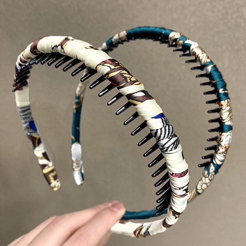 Băng Đô Cài Tóc Họa Tiết Răng Thời Trang Cho Nữ