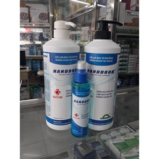 NƯỚC RỬA TAY SÁT KHUẨN NHANH HANDDRUB BÁC SỸ KHUÔNG