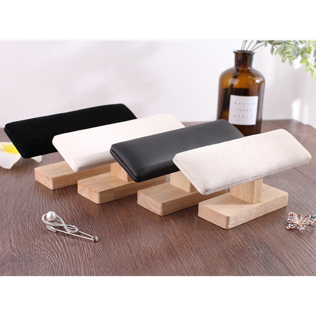 [Lovoski] Giá Đỡ Trưng Bày Trang Sức / Đồng Hồ / Vòng Cổ Bằng Da PU