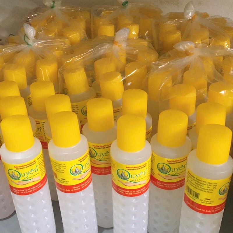 Nước rửa móng tay - axeton - dùng cho sơn thường - 125ml