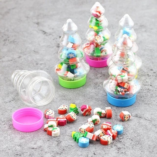 Tẩy chì bình sữa noel giáng sinh và các chủ đề hoạt hình