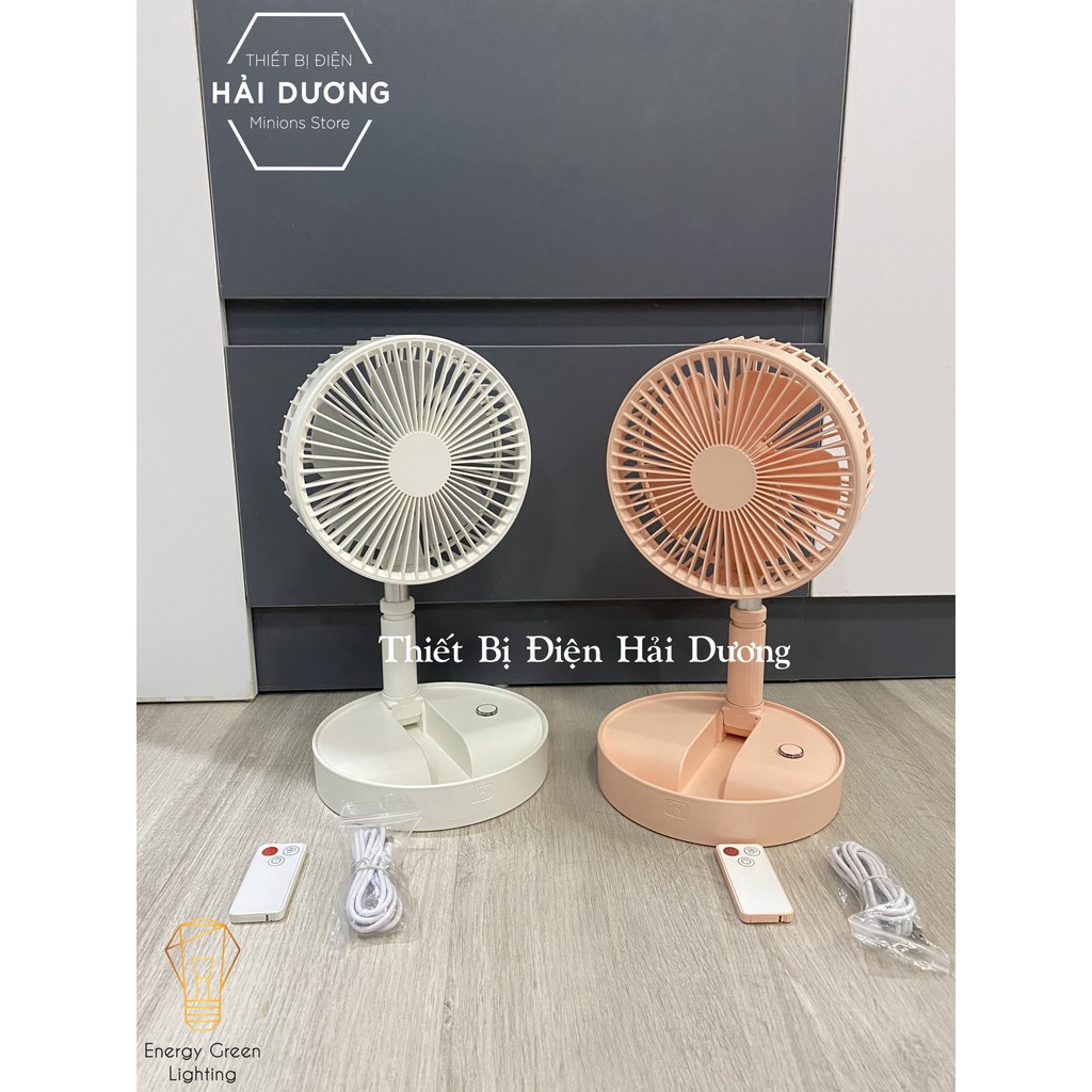 Combo 12 Quạt Tích Điện TN134 Có Khiển