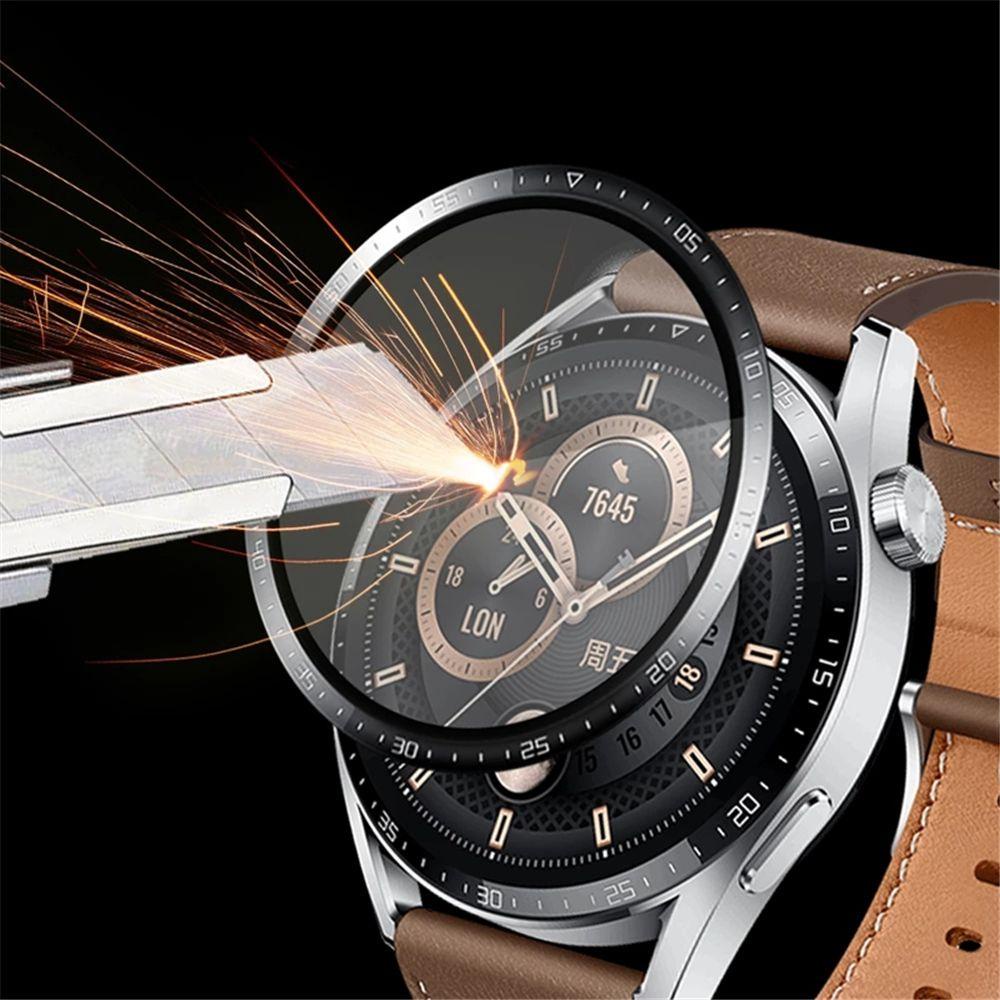 MYRONGVN 2 Miếng Dán Viền Cong 3D Bảo Vệ Cho Đồng Hồ Huawei Watch GT 3
