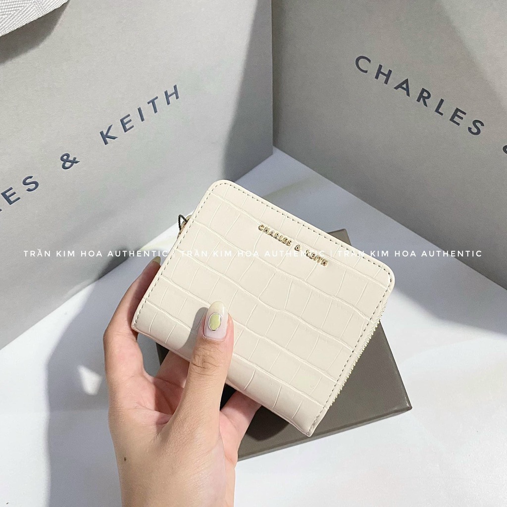 {có thể đeo chéo}ví gập nữ da sấú mã CK6 10770420