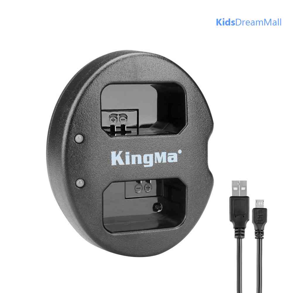 Bộ Sạc Pin Micro USB Kép KingMa NP-FW50 Cho Sony A7 A7R2 A7M2
