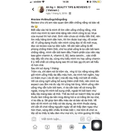 Viên chống nắng giảm sạm nám, giúp da mềm mại, giảm nếp nhăn và lão hóa da nội địa Đức | BigBuy360 - bigbuy360.vn