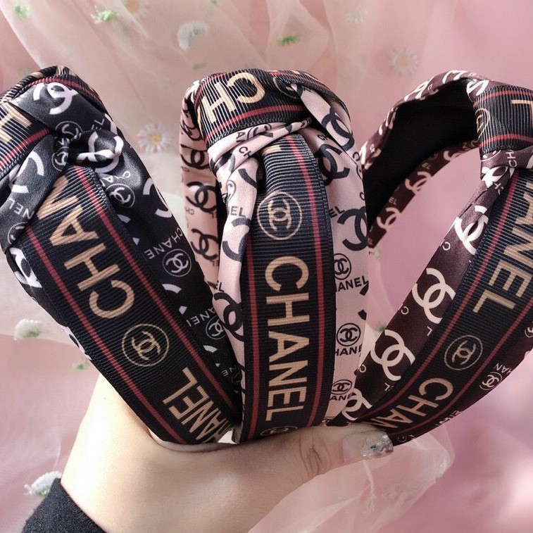 Băng Đô Cài Tóc Phong Cách Chanel Sang Trọng