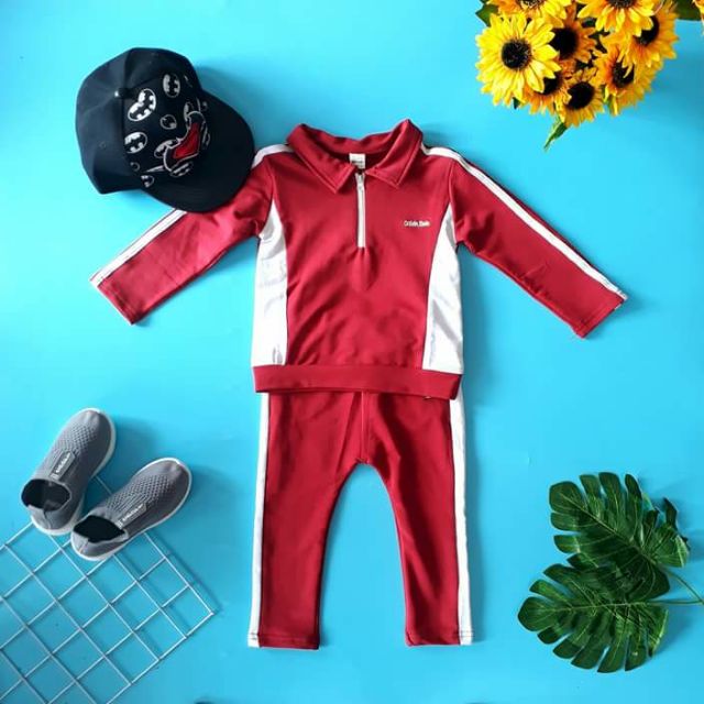 SET THỂ THAO CỔ DÂY KÉO BÉ TRAI