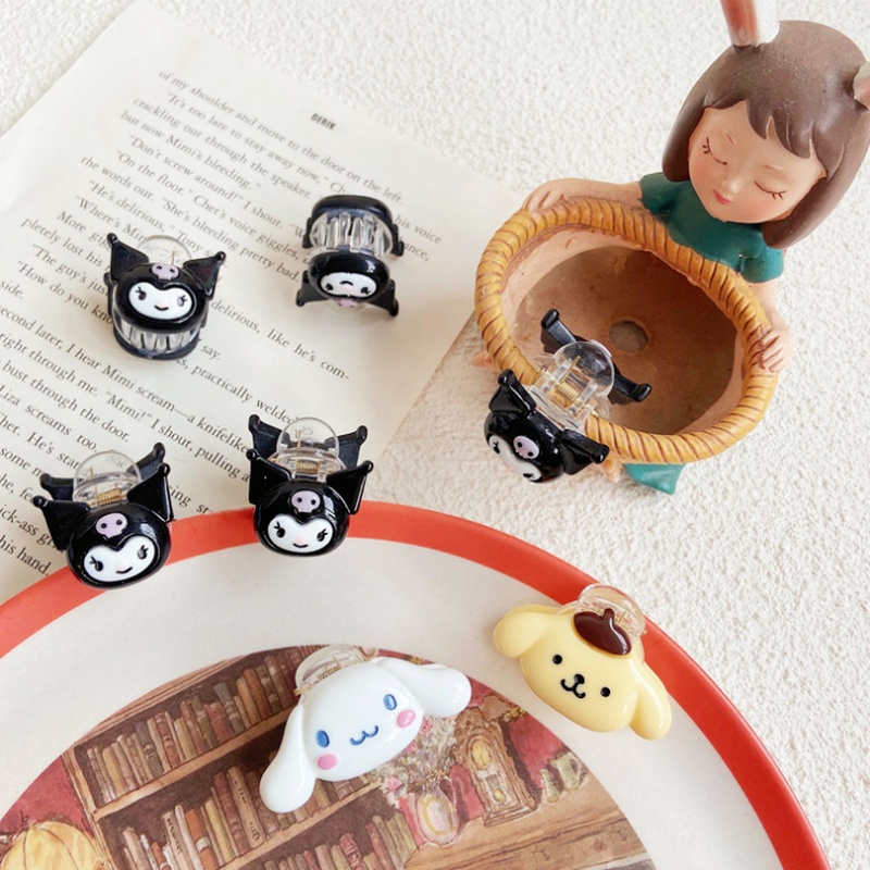 Kẹp tóc hoạ tiết hoạt hình 3D dễ thương phụ kiện tạo kiểu tóc cho bé gái