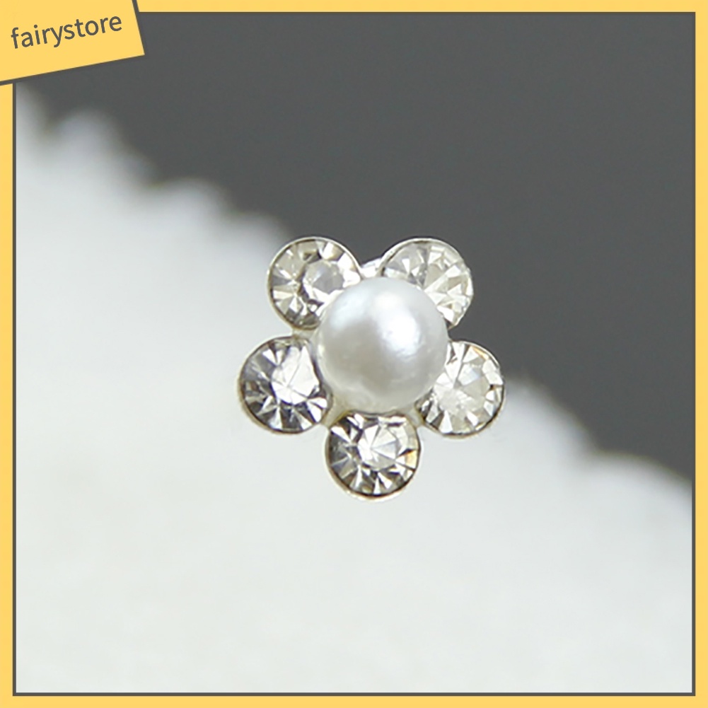 Set 20 kẹp tóc đính đá và ngọc trai giả thanh lịch dành cho cô dâu