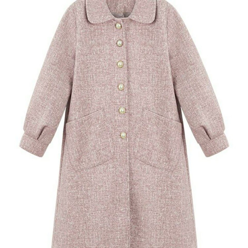 Áo dạ dáng dài xinh xinh