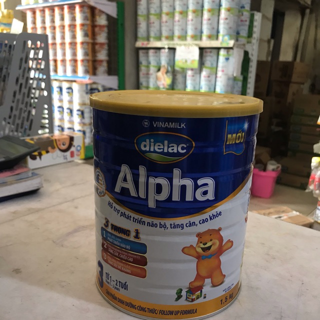 Sữa Dielac Alpha step 3 1,5kg