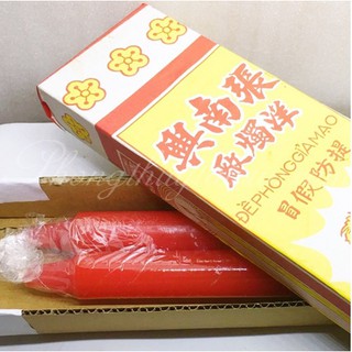 Đèn cầy cao 28cm nhãn hiệu Sư Tử