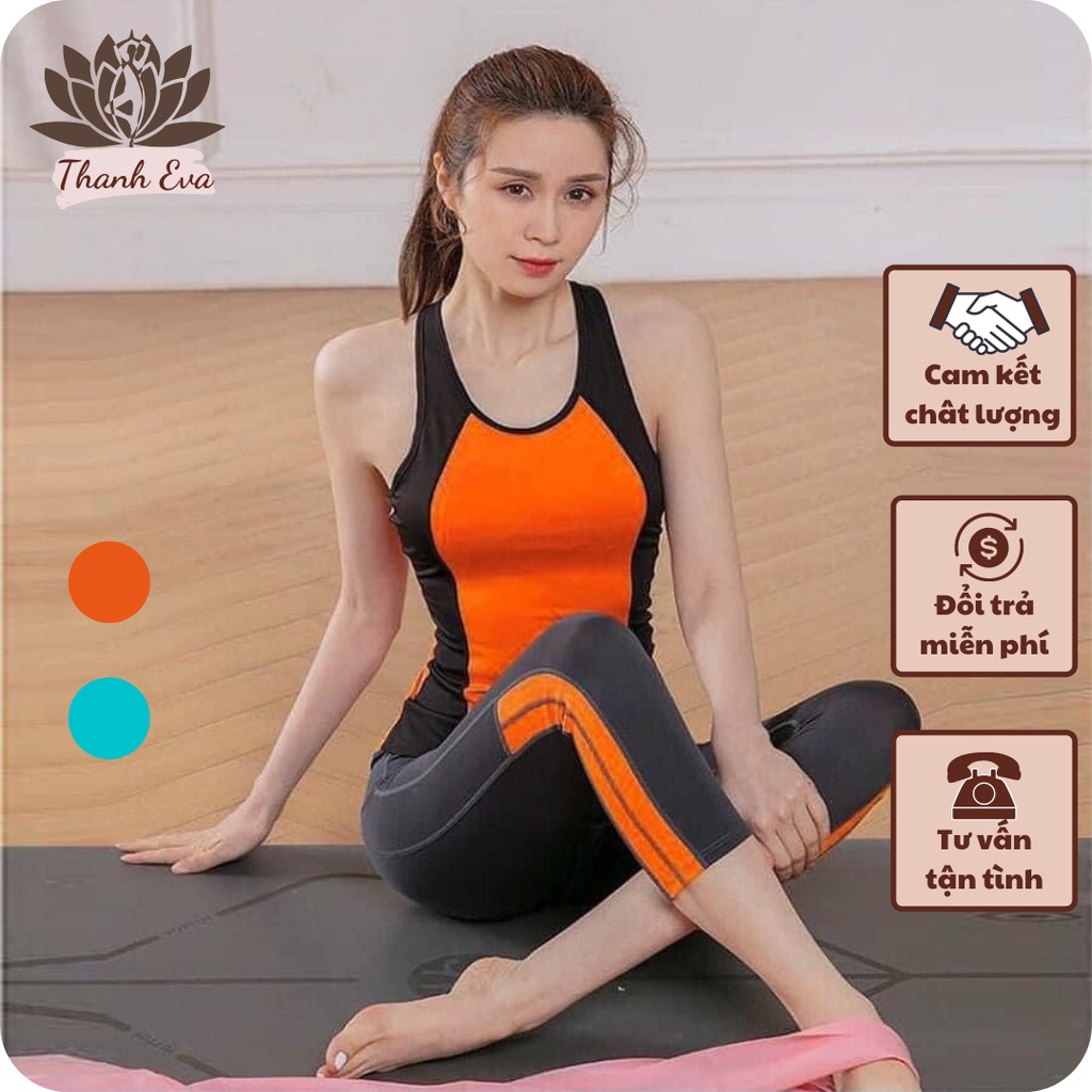 Bộ lửng thể thao BL13 dây chéo sau tập gym, yoga,aerubic...Hàng VNXK