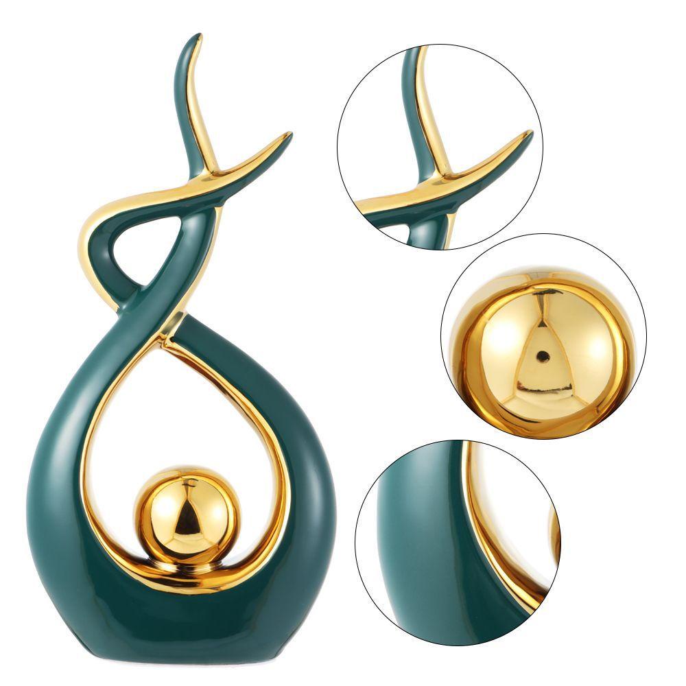 FOREVER Tượng Gốm Trang Trí Nội Thất Theo Phong Cách Trừu Tượng