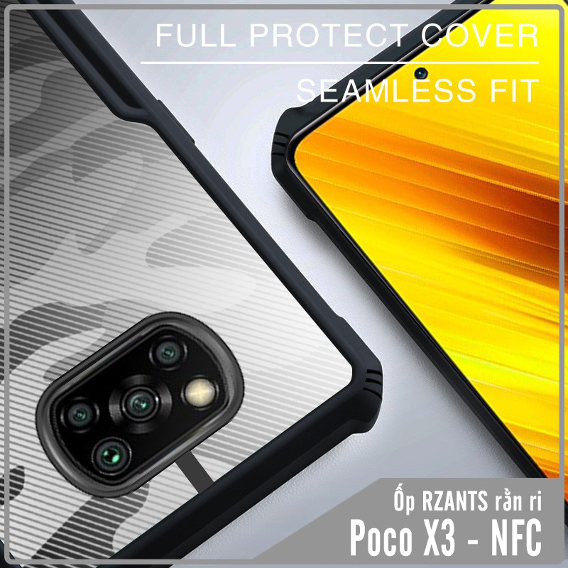 Ốp lưng cho Xiaomi Poco X3 NFC Rzants rằn ri