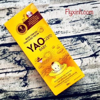 Nước tắm gội thảo dược trẻ em Yaocare baby